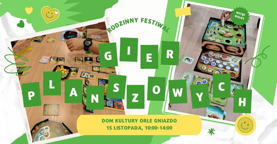 Rodzinny Festiwal Gier Planszowych w Poznaniu. Listopad 2025