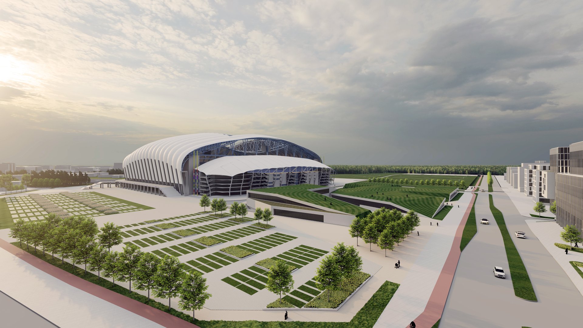 Nowy plan zagospodarowania w rejonie Enea Stadionu w Poznaniu